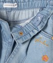 Jean bébé fille avec motifs brodés - LuluCastagnette